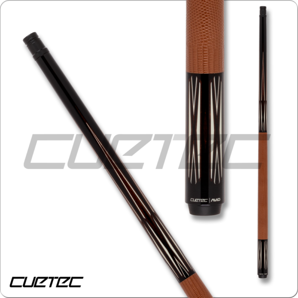 Cuetec – Avid Proof – Black w/ Whiskey Stain – Wrap | Golden Break Billiards