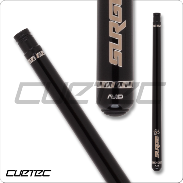 Cuetec – Avid Surge Jump – Black & Gold | Golden Break Billiards