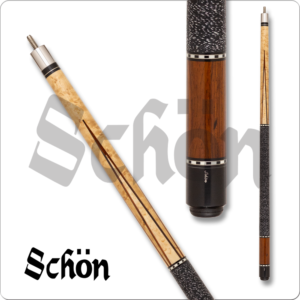 CX01 Schon – Two Stained Wood w/ Points | Golden Break Billiards