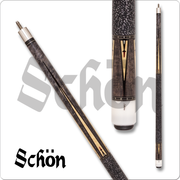 Schon – Grey Stain w/ Maple Points | Golden Break Billiards