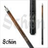 Schon – Brown Stain w/ Black & Abalone | Golden Break Billiards