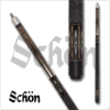 Schon – Grey Stained w/ Black & Abalone | Golden Break Billiards