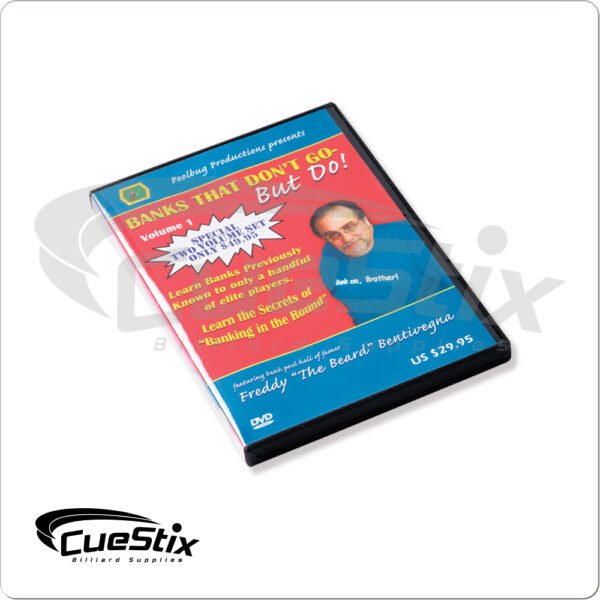 Banks That Dont Go, But Do – 2 DVD Set | Golden Break Billiards
