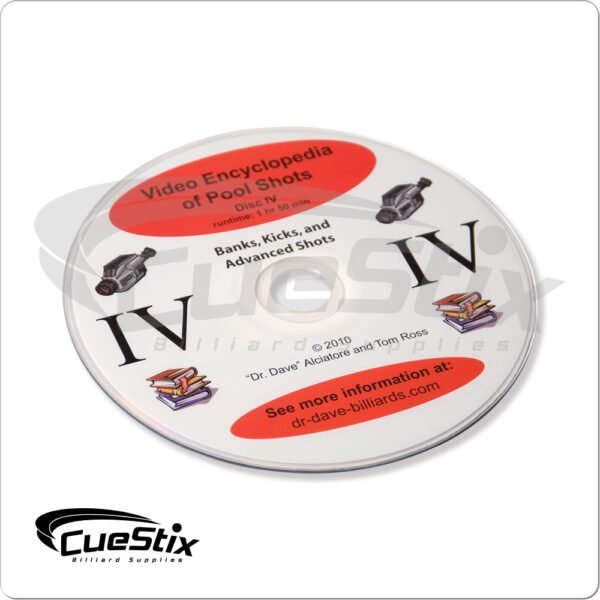 Dr. Daves Pool Shots DVD – Volume 4 | Golden Break Billiards