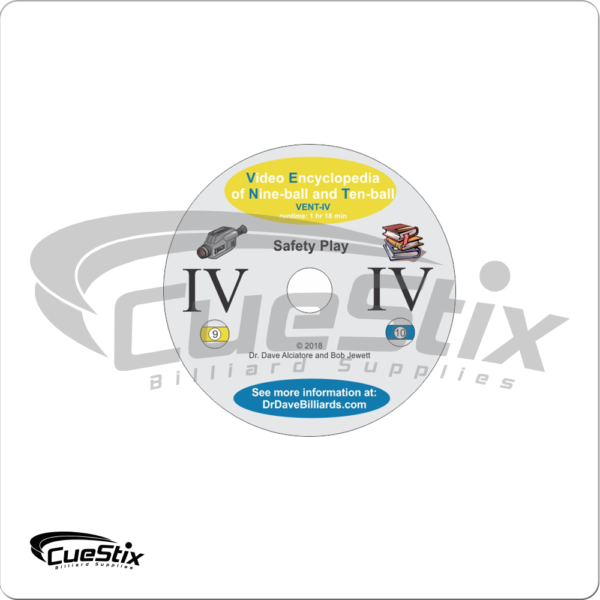 Dr. Daves Video Encyclopedia of 9 & 10 Ball DVD – Vol. 4 | Golden Break Billiards