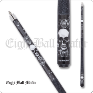EBM02 Eight Ball Mafia – Skull w/ 8 Balls | Golden Break Billiards