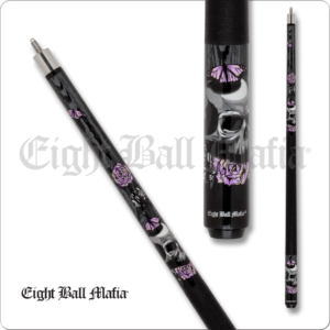 EBM14 Eight Ball Mafia – Skull w/ Purple Accents | Golden Break Billiards