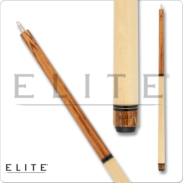 Elite – Break/ Jump – Zebrawood & Maple | Golden Break Billiards
