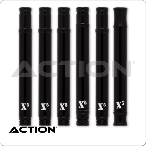 5in X5 Black Forward Extension | Golden Break Billiards