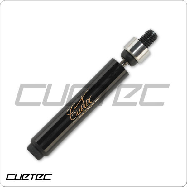 EXTRCTB 6in Cuetec Black Rear Extension | Golden Break Billiards