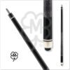 G206 McDermott – Black w/ White Rings | Golden Break Billiards