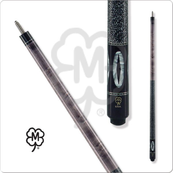 McDermott – Grey Stain w/ White Pearl Inlay | Golden Break Billiards