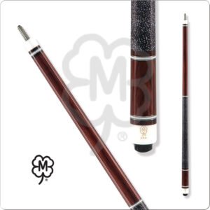 G222 McDermott – Dark Brown w/ White Rings | Golden Break Billiards