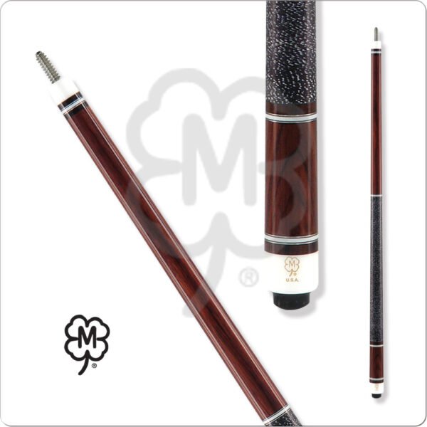 McDermott – Dark Brown w/ White Rings | Golden Break Billiards