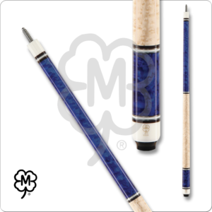 G230 McDermott – Blue Stain & Maple Handle | Golden Break Billiards