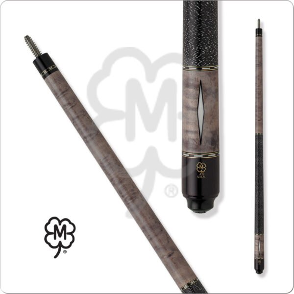 McDermott – Grey Stain & White Diamonds | Golden Break Billiards
