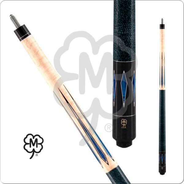McDermott – Maple w/ Blue Pearl & Bone Points | Golden Break Billiards