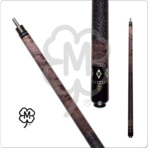 G332 McDermott – Grey Stain w/ Green Clovers | Golden Break Billiards