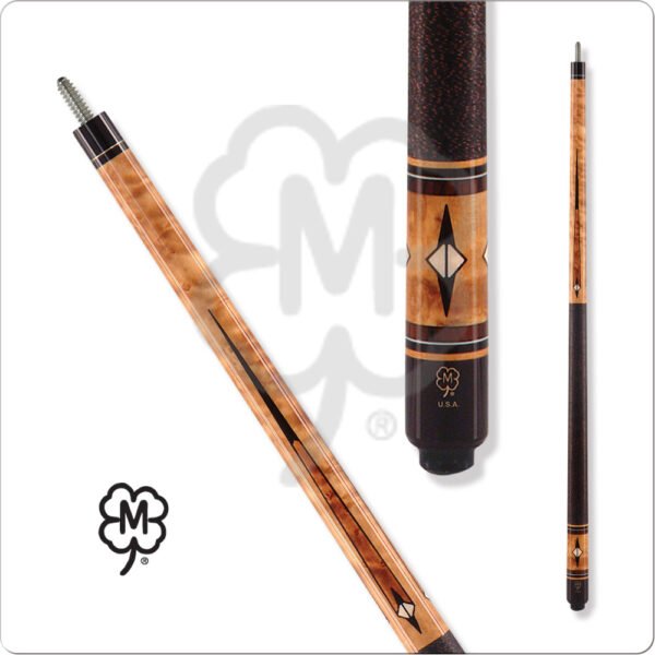 McDermott - Walnut Stain w/ Maple & Black Points