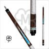 McDermott – Dark Brown w/ Turquoise Gem Points | Golden Break Billiards