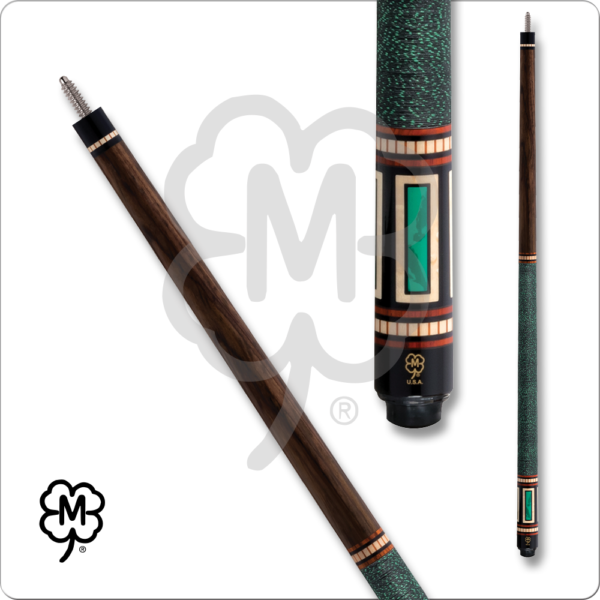 McDermott - Rosewood w/ Green & Maple Rectangles