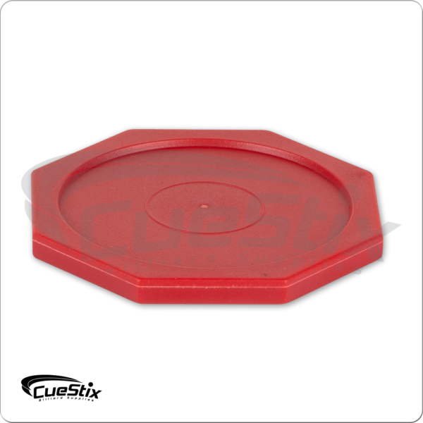 Air Hockey Puck – Red Octagon – Single | Golden Break Billiards