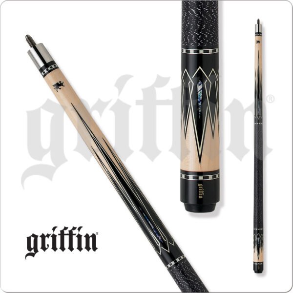 Griffin - Maple w/ Overlapping Black Diamonds