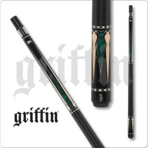 GR46 Griffin – Black w/ Green & Maple | Golden Break Billiards