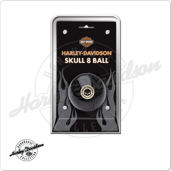 Harley Davidson - Skull - 8 Ball