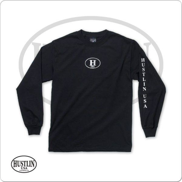 Hustlin USA – Long Sleeve Shirt | Golden Break Billiards