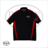 Hustlin USA – Black with Red Polo | Golden Break Billiards