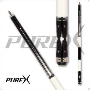 HXT90 Players – Pure X – Black w/ White Accents & Handle | Golden Break Billiards