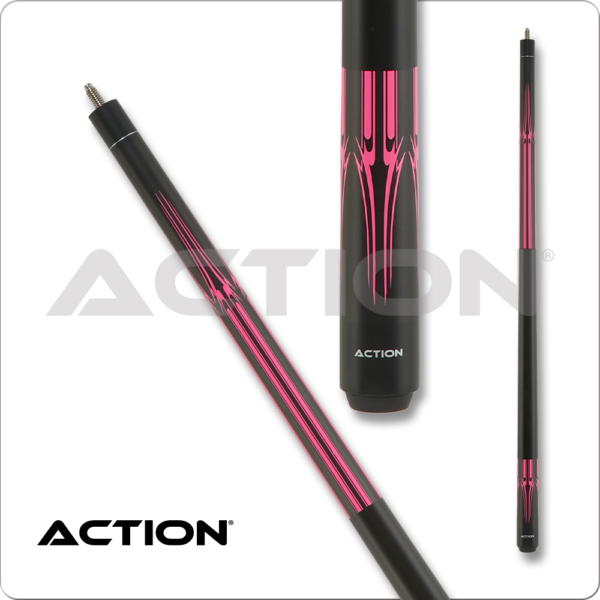 Action – Impact – Black and Pink Matte | Golden Break Billiards