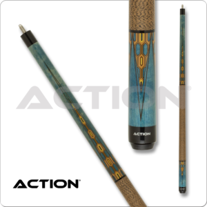 IMP69 Action – Impact – Blue Stain w/ Gold Points | Golden Break Billiards