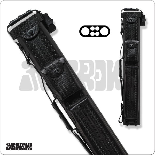 InStroke - Black Southwest - 2x4 - Leather Case