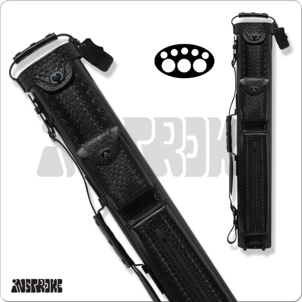 InStroke – Black Southwest – 3×5 – Leather Case | Golden Break Billiards