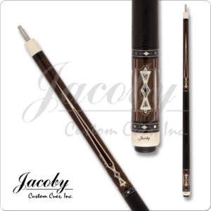 Jacoby – Cocobolo w/ Cream Floating Inlays – Leather Wrap | Golden Break Billiards