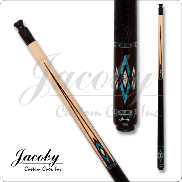 Jacoby HB4T V2 – Maple w/ Cocobolo & Turq | Golden Break Billiards