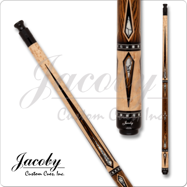 Jacoby HB7 V2 – Maple w/ Bocote & BT Points | Golden Break Billiards