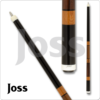 Joss – Black w/ Cumaru Handle & Inlay Lacewood Rings | Golden Break Billiards