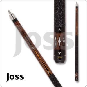 Joss – Walnut Stain Birch w/ Black, Blonde, Lacewood Points | Golden Break Billiards