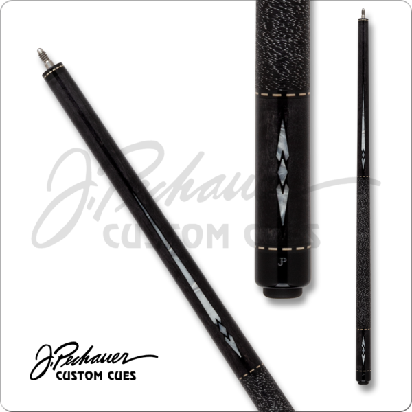 Pechauer – JP – Carbon Stained w/ Pearl Points & Diamonds | Golden Break Billiards