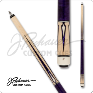 JP2514 Pechauer – JP – Maple w/ Purple & White Points & Diamonds | Golden Break Billiards