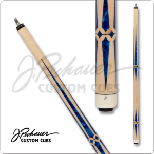 JP2515 Pechauer – JP – Maple w/ Floating Blue Diamond Inlays | Golden Break Billiards