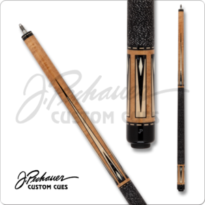 JP2517 Pechauer – JP – Maple w/ Black, White & Maple Points | Golden Break Billiards
