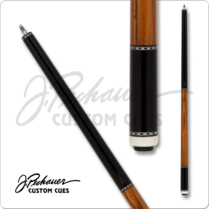 JP25R05 Pechauer – Pro – Black w/ Bocote Handle | Golden Break Billiards