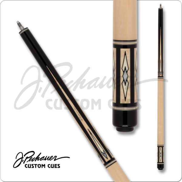 Pechauer - Pro - Black w/ Maple Points & Handle