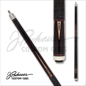 Pechauer – Pro – Grey Stain w/ Maple & Red Points & Pearl Diamonds | Golden Break Billiards