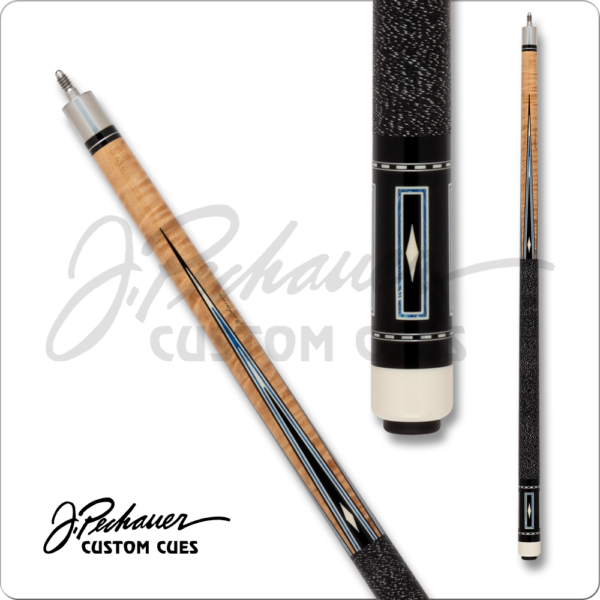 Pechauer - Pro - Natural Stain w/ Blue & Ebony Points & Frames