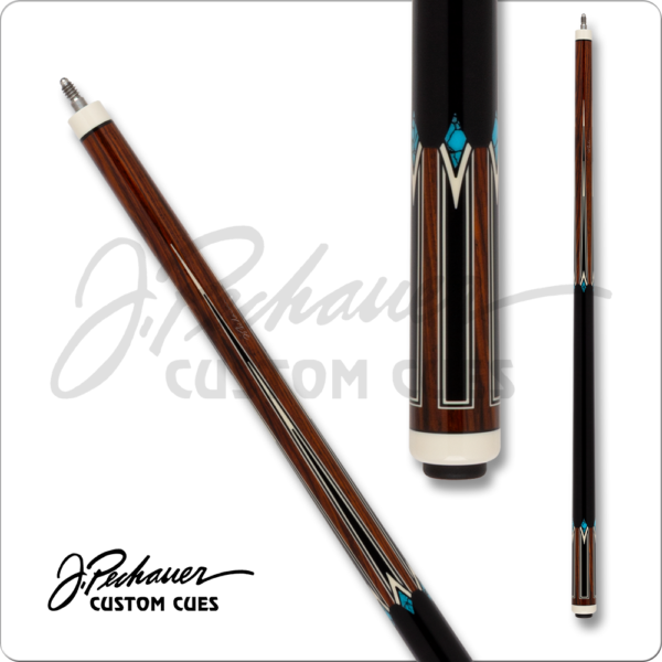 Pechauer – Pro – Cocobolo w/ Ebony & Sim Ivory Points | Golden Break Billiards